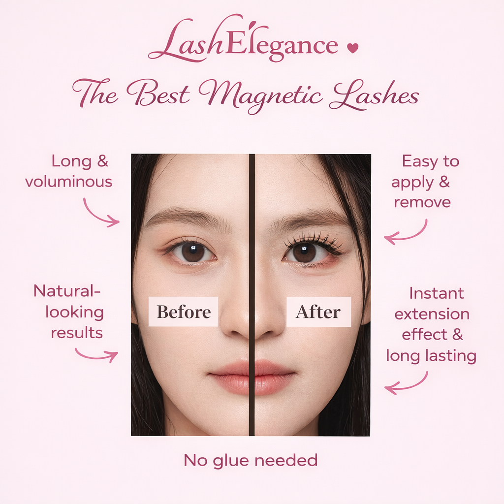 Magnetic Faux Mink Lashes Set